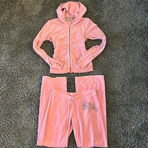 RARE BABY PINK JUICY TRACKSUIT